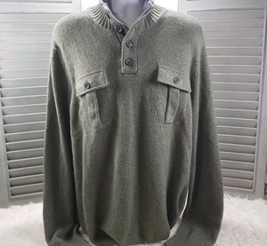 Tommy Hilfiger Mens Pullover Heavy Knit Winter XXL